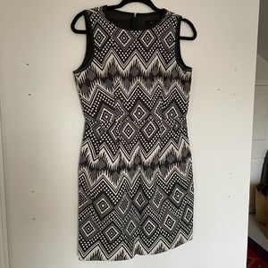 J. Crew, Diamond Ikat dress, size 6. EUC